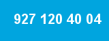 927 120 40 04 927 120 40 04